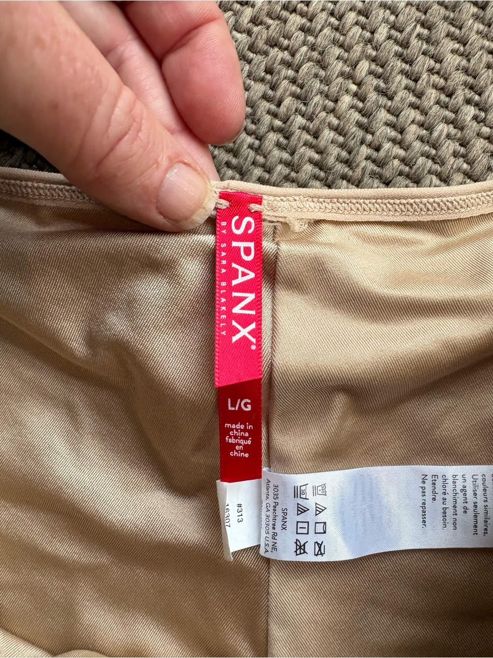 SPANX Beige Seamless Shapewear Briefs